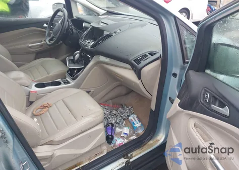 2014 Ford C-Max Energi Sel из США, поврежденный, VIN 1FADP5CU3EL521640